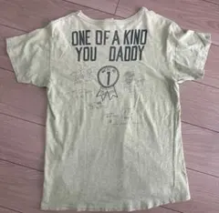 デニムダンガリー　tシャツ グリーン　170のサムネイル