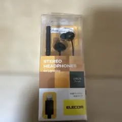 エレコム Lightningイヤホン iPhone専用 EHP-LF12CMBK