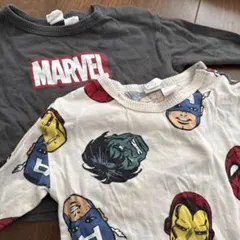 3*a様 MARVEL アメコミキャラクター Tシャツ 2枚セット