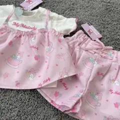 新品 BABYDOLL マイメロディ セットアップ 80cm Tシャツ ベビドのサムネイル