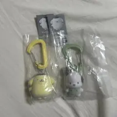 サンリオキャラクターズ カラフルカラビナマスコットチャーム ポム ポチャッコ