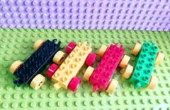 車４台セット　アンパンマンブロックラボ　レゴデュプロ互換品のサムネイル