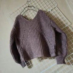 ❥マジェスティックレゴン❥ ゴールド入りキラキラ ニットセーター2way