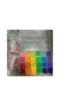 カラフルビーズセット（収納ケース付き）