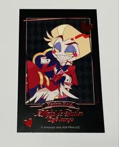ハズビンホテル アニメイトカフェ 箔押しカード ルシファー - メルカリ