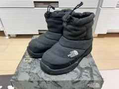 ノースフェイス ヌプシ ブーツ ウール ショート グレー