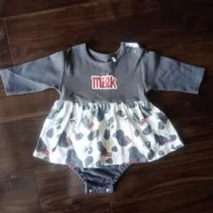 チロルmilk 牛柄ロンパース　70cm