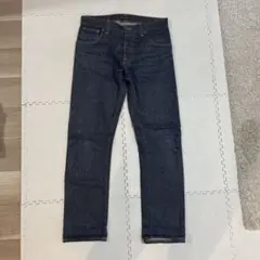Nudie Jeans Co. ストレートデニム ダークブルー