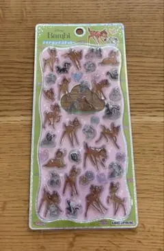 正規品　新品未開封！バンビ プチドロップステッカー　Bambi