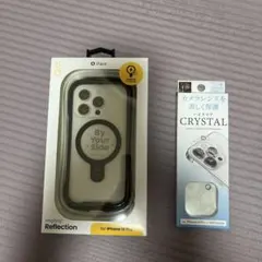 iFace iPhone16プロ用ケースとガラスフィルムのセット