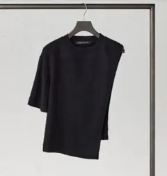 mizuiro ind アシンメトリーショートベスト トップス