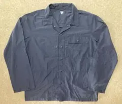 DESCENTE ddd Utility Shirt ネイビー L