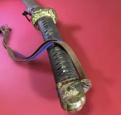 実物　日本軍　刀緒　軍刀 旧日本軍 陸軍 軍刀拵え （刀） 敬逢】大日本帝国 旧日本軍 本