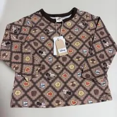ミッキーマウス スイーツ柄 Tシャツ 90cm