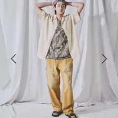 ニコアンド ライトペインターパンツ　ブラウン　Sサイズのサムネイル