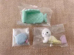 シルバニア　赤ちゃん家具コレクション　ゆめいろマーメイド　アザラシの赤ちゃん
