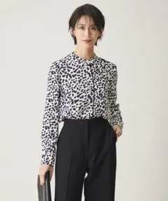 2026年最新】ICB BackSatinAmunzen 5分袖バンドカラーブラウスの人気