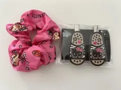 キティ　ヘアクリップ・シュシュ