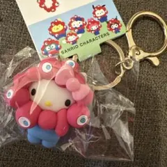 ミャクミャク　ハローキティ　サンリオ　キーホルダー