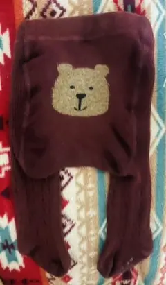 ☆GAPクマさんベビータイツ～12m☆美品