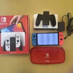 スイッチ(有機EL) ■フルセット:箱、保護フィルム、ケース付