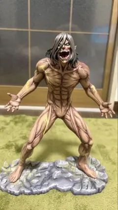 進撃の巨人 一番くじ エレン 巨人 フィギュア リペイント - メルカリ