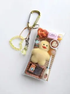 ガチャ詰めポーチ　mojojojo Coffee　　キャンディバッグキーホルダー