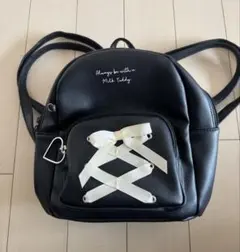 ミニリュック　ブラック　女の子　キッズ