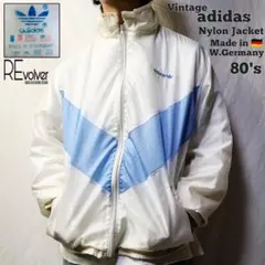 80s 80年代 adidas アディダス ナイロンジャケット 西ドイツ製