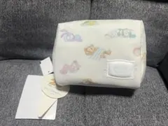 ダッフィフレンズ　ジェラピケコラボ　ポーチ