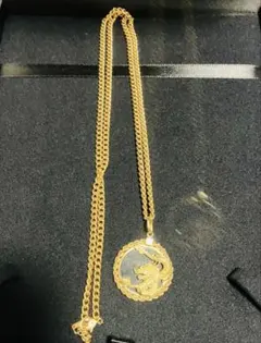 CHANEL シャネル24kハート型ネック レス金ゴールド - メルカリ