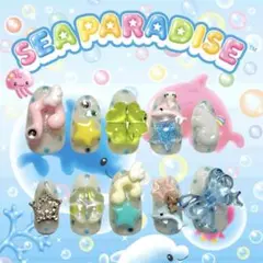 ネイルチップ 平成女児 ウィッシュコア 羽 音符 ドット クローバー 春ネイル