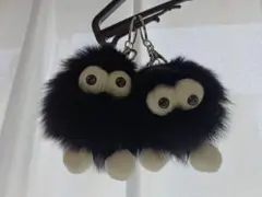 まっくろくろすけ ススワタリ となりのトトロ キーホルダー2個セット