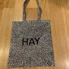 HAY トートバッグ　ドット