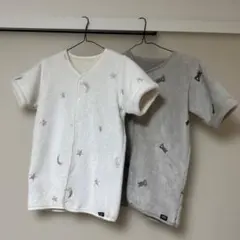 プッパプーポ 袖ありスリーパー 2枚セット