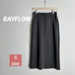 상태좋음 BAYFLOW ベイフロー ダンボールタイトスカート ブラック サイズ2