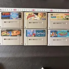 スーパーファミコン ゲームソフト 6本セット