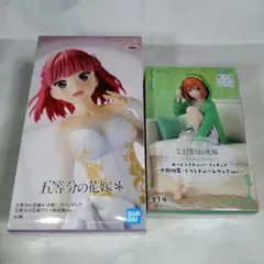 五等分の花嫁　フィギュア　中野二乃　中野四葉
