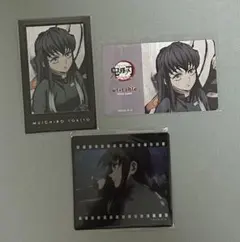 鬼滅の刃　ダイニング　お楽しみくじ　チェキ　ポイントカード　クリアカード　無一郎