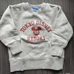 東京ディズニーリゾート スウェット 100cm
