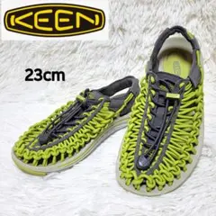 KEEN UNEEK スポーツサンダル グレー×ライムグリーン - メルカリ