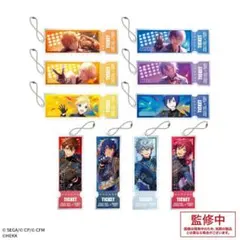 プロセカ×あんさんぶるスターズ！！　チケット風アクリルキーチェーン　10種