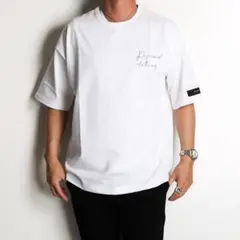 BD icon LOOSE TEE - WHITE / オーバーサイズ アイコン