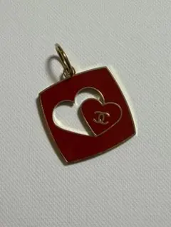 【14時迄の購入で即日発送】CHANEL限定品　ハートチャーム　バレンタイン