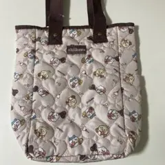 ちいかわ　chikawa キルティングトートバッグ　おまけ付き