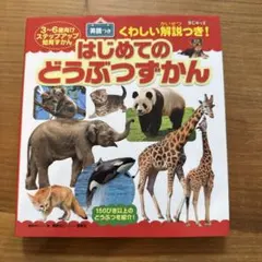 BCキッズ くわしい解説つき! はじめての どうぶつずかん 英語つき