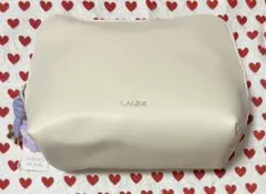 Laline ポーチ ホワイト GOLDEN BLOOM