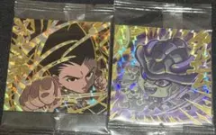 HUNTER×HUNTER メルエム　ゴンさん　ウエハースシール