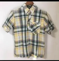 engineered garments 半袖チェックシャツ XSのサムネイル