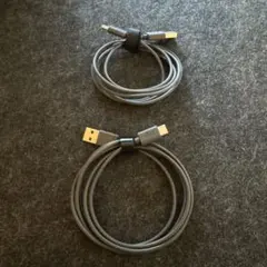 USB-A to USB-C グレーケーブル 約1.4m Logicool